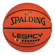 Pelota De Básquet Spalding Legacy Tf-1000 Fiba N° 7 Color Orange