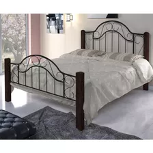 Cama Casal Província Preto Castanho