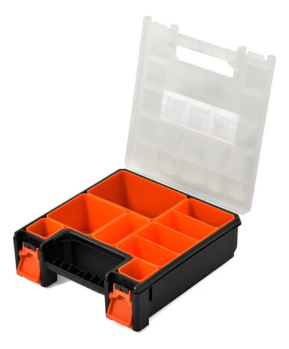 Maletin Plastico Hamilton Op11 11 Pulgadas 9 Compartimentos Color Negro