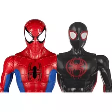 Figura Acción Spider Man & Miles Morales Titan Hero