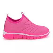 Tênis Infantil Novopé Super Flexível Rosa