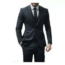 Terno Slim Masculino (paleto+calça+colete) Mais Vendido