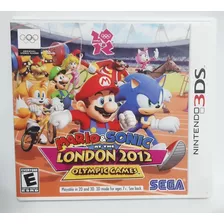 Jogo Mario E Sonic London 2012 Nintendo 3ds Video Game