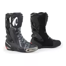 Botas Para Moto Racing Forma Phantom Negro/ Gris 