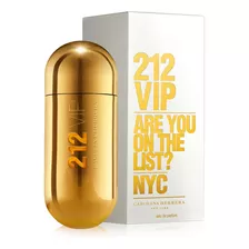 Perfume Carolina Herrera 212 Vip Eau Parfum 80ml Dama