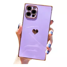 Funda Tzomsze Para iPhone 13 Pro Max-electroplate Purple