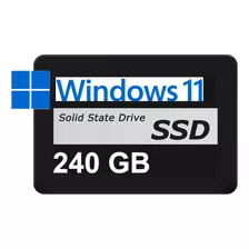 Ssd 240gb Com Windows 11 Instalado 