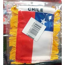 Bandera Chilena Auto Vehiculo Fiestas Patrias Envio Gratis