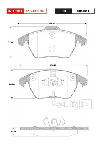 Kit Balatas Delantera Trasera Low Trwp Jetta A6 Wagon 2011 Foto 2