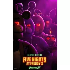 Poster Five Night´s At Freddys Pelicula 30x40 Cm Papel 300 G