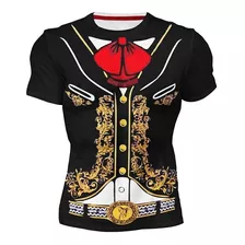 Playera Sublimada Mariachi Mexicano Full Print.