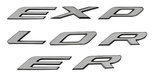 Emblema Ford Explorer Logo Frontal Capot 3d Foto 7