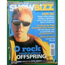 Revista Showbizz 165 Offspring Racionais Caetano T Garr 1999