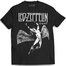 Camiseta Led Zeppilin Camisa Banda De Rock Pb