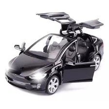 Diecast - Juguete De Coche Compatible Con Tesla Model X, Esc