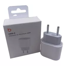 Carregador Fonte Usb-c 20w Turbo Para iPhone iPad Resistente