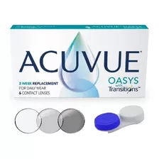 Lentes De Contato Acuvue Oasys Transitions Com Ou Sem Grau