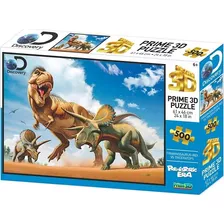 Puzzle 3d Discovery Dinosaurios