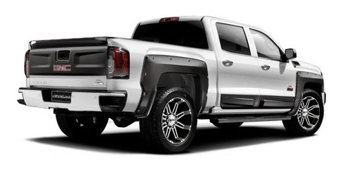 Molduras De Puerta Ancha Airdesign Gmc Sierra 2016-2018 4pzs Foto 3