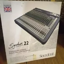 Brand New Soundcraft Signature 22 Mtk Analog Mixer