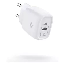 Carregador De Parede Spigen Gan Powerarc Arcstation De 20w Cor Branco