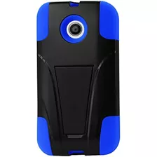 Reiko Silicon Case Plus Protector Cover For Motorola Moto E,