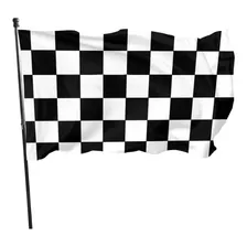 Bandera Carreras Racing Automovilismo Cuadros Salida Meta