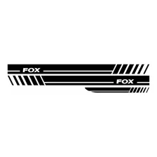 Kit Adesivos Faixas Volkswagen Fox Sport Laterais E Mala