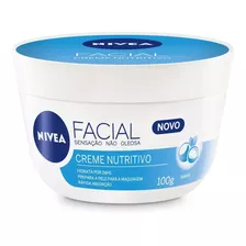 Creme Nutritivo Facial Nivea Sensação Não Oleosa 100g - 1 Un