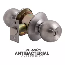 Cerradura Cilíndrica Pomo Sfera 11000 Baño/dormitorio Inox