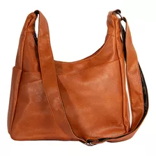 Bolsa Feminina Estilo Saco Média Couro Moderna Top Promoção 