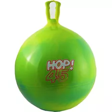 Gymnic Hop 45! Remolino Azul Y Amarillo (verde) 18 Hop Ball