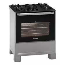 Fogão Mesa De Vidro 5 Queimadores 220v Best Grill Cinza Wt