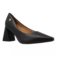 Zapatilla De Tacon Negro Zapatos Mujer Vizzano 1387100