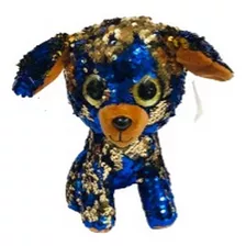 Peluche Animalito Sentado Lentejuelas Rever Ar1 7-004 Ellobo