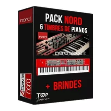 Pack 6unid Timbres Para Kontakt Piano Nord Stage + Brinde