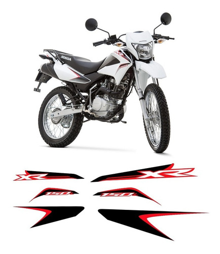 Sticker Calcomania Vinil Kit Stickers Honda Xr 150 L Foto 3