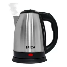 Jarra Pava Electrica Spica Sp-920 Acero Inoxidable Mate Cafe Color Plateado