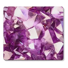 Mouse Pad Textura Pedra Ametista Púrpura