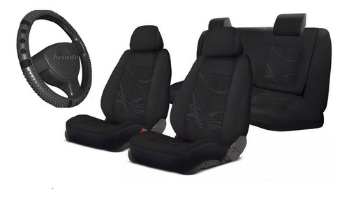 Capa Bancos Em Tecido Grosso Corsa Hatch Super 4 Portas 2001