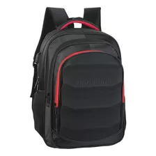 Mochila Mormaii Casual Mor-0196 32l Preto/vermelho Cor Preto Tamanho Único