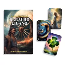 Baralho Deck Oráculo Cigano 36 Cartas Plastificadas Manual 