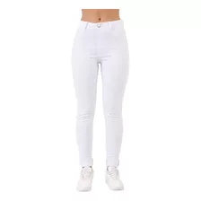 Calça Hot Pant Feminina Branca Lady Rock