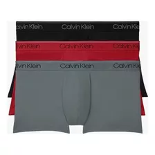 Bóxer Calvin Klein Pack X3 Importado Microfiber Stretch -mix