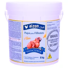 Alcon Club Papa Para Filhotes Calopsitas Papagaios Araras Em Balde De 6 Kg