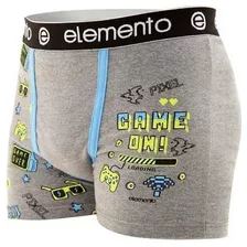 Boxer Elemento 625 Nene Algodón Estampado Talles 2 Al 9