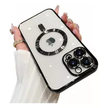 Funda De Tpu Transparente Con Magsafe Para iPhone 11 12 13