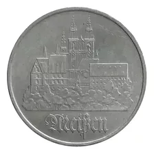 Moeda 5 Mark Alemanha Ddr 1972 Da Cidade De Meissen