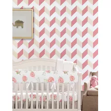 Papel De Parede Importado Quarto Menina Infantil Rolo 9,5m