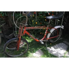 Antiguo Bicicleta Ondina Vintage Vieja Cros Roja